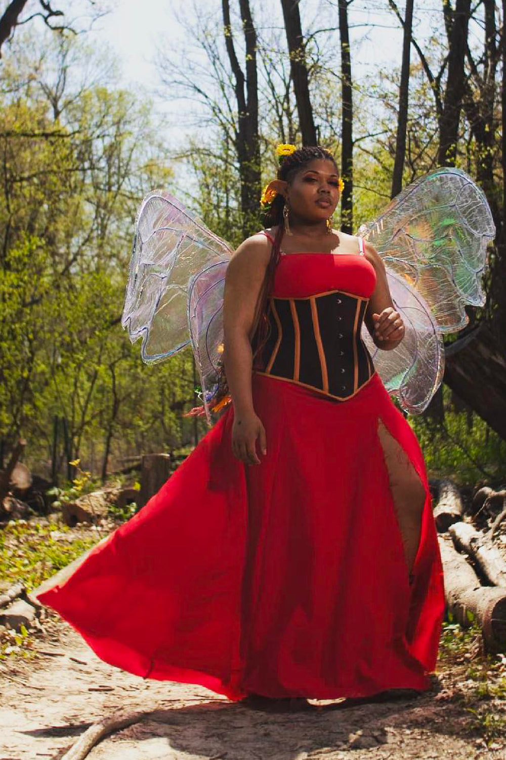 Single Layer Longline Underbust Corset