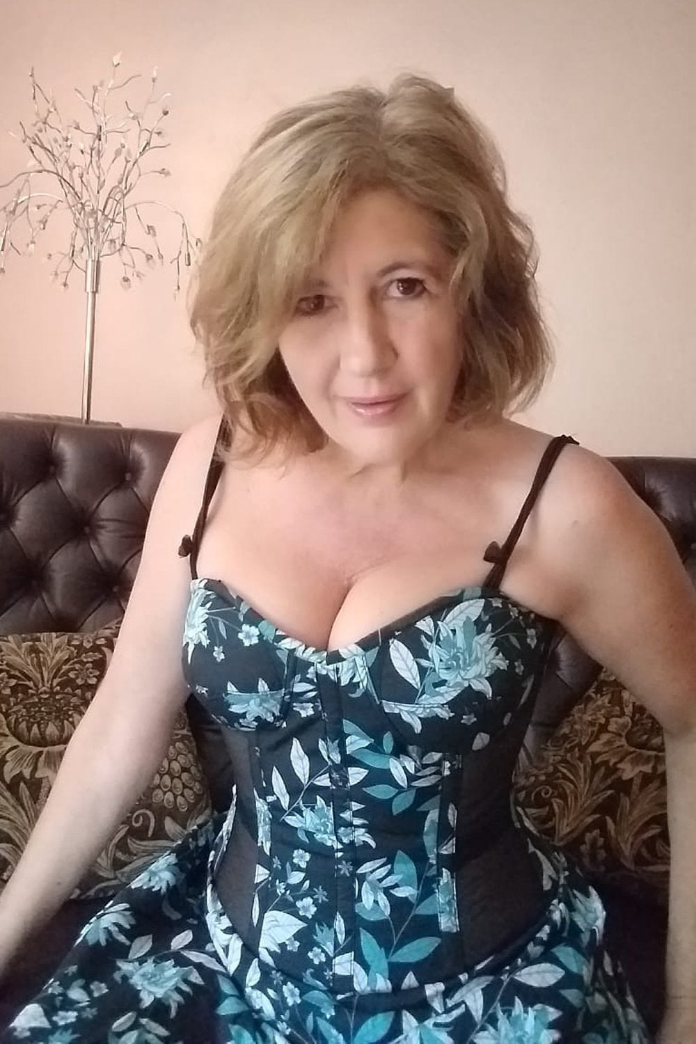 Full Steel Boned Maxi Corset Dress With Mesh Panels