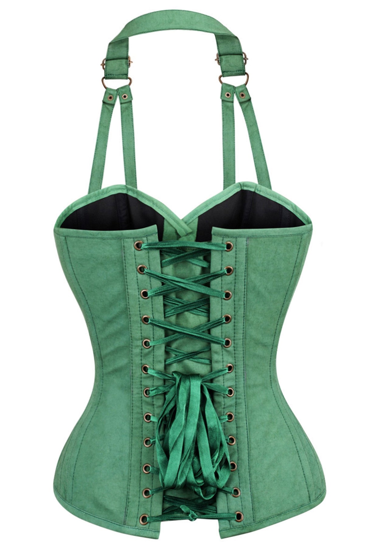Military Inspired Burlesque Corset