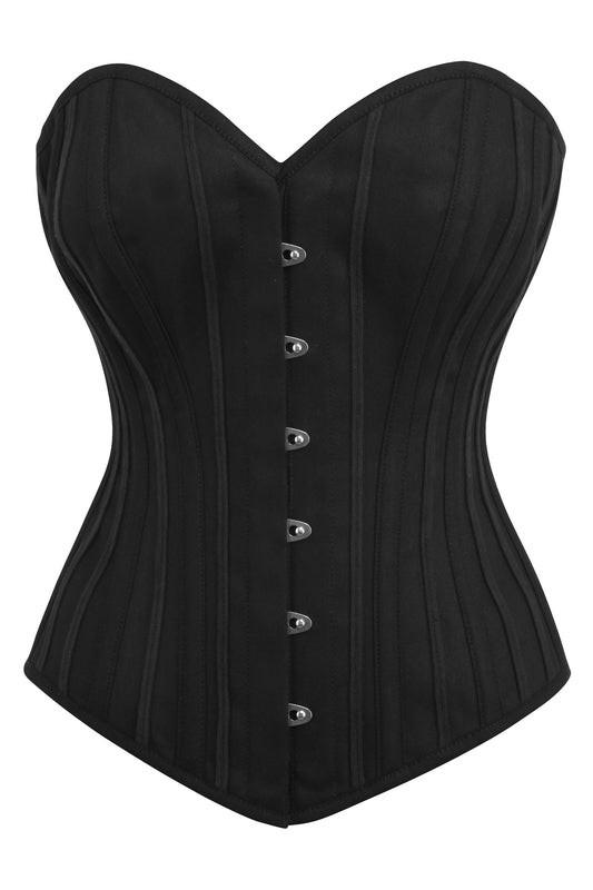 Black Sweetheart Overbust Corset