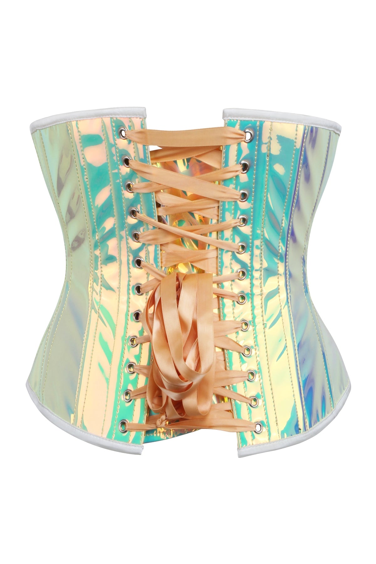 Holographic Underbust Corset