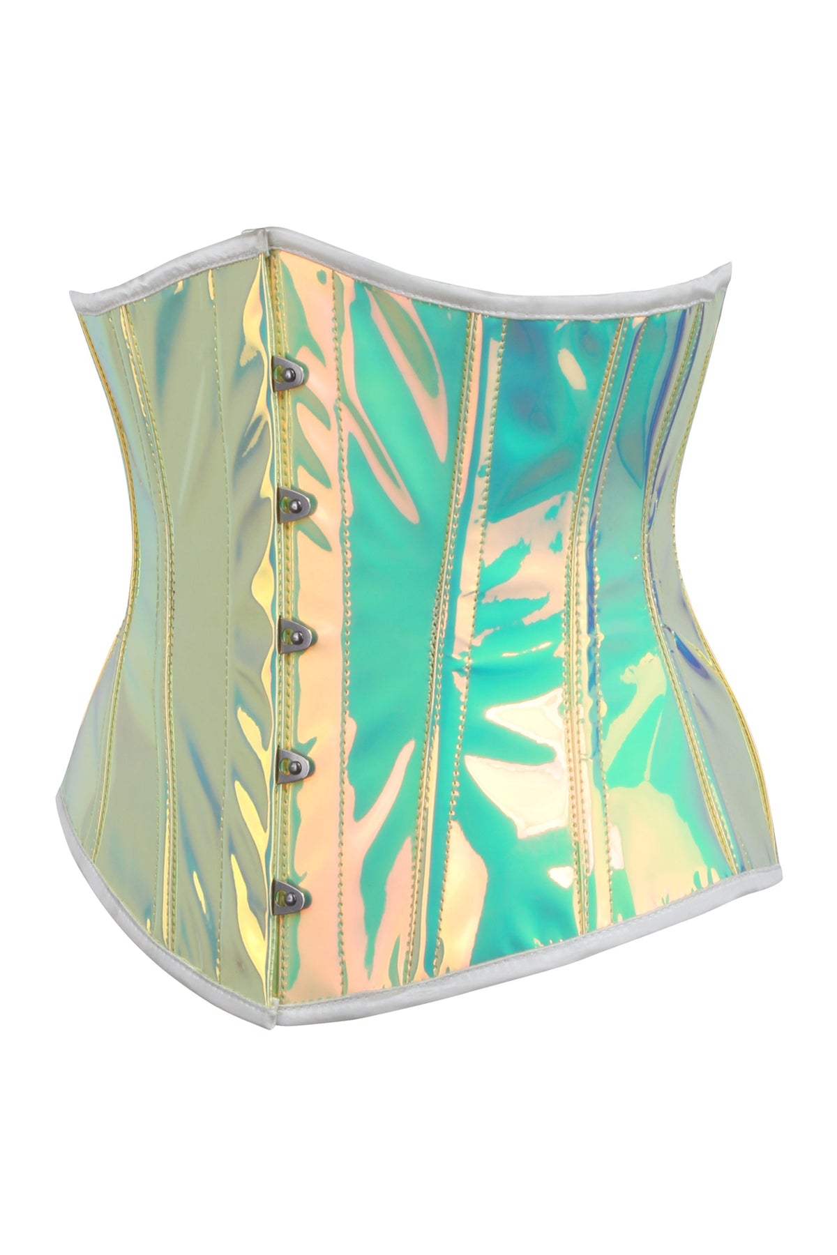 Holographic Underbust Corset