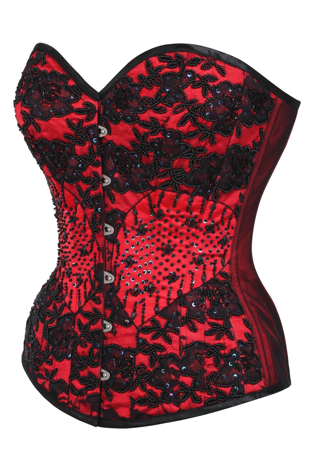Beautiful Red Couture Corset