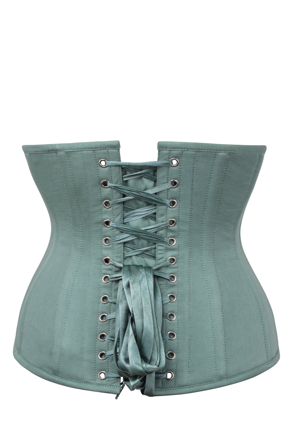 Sage Green Longline Underbust Corset