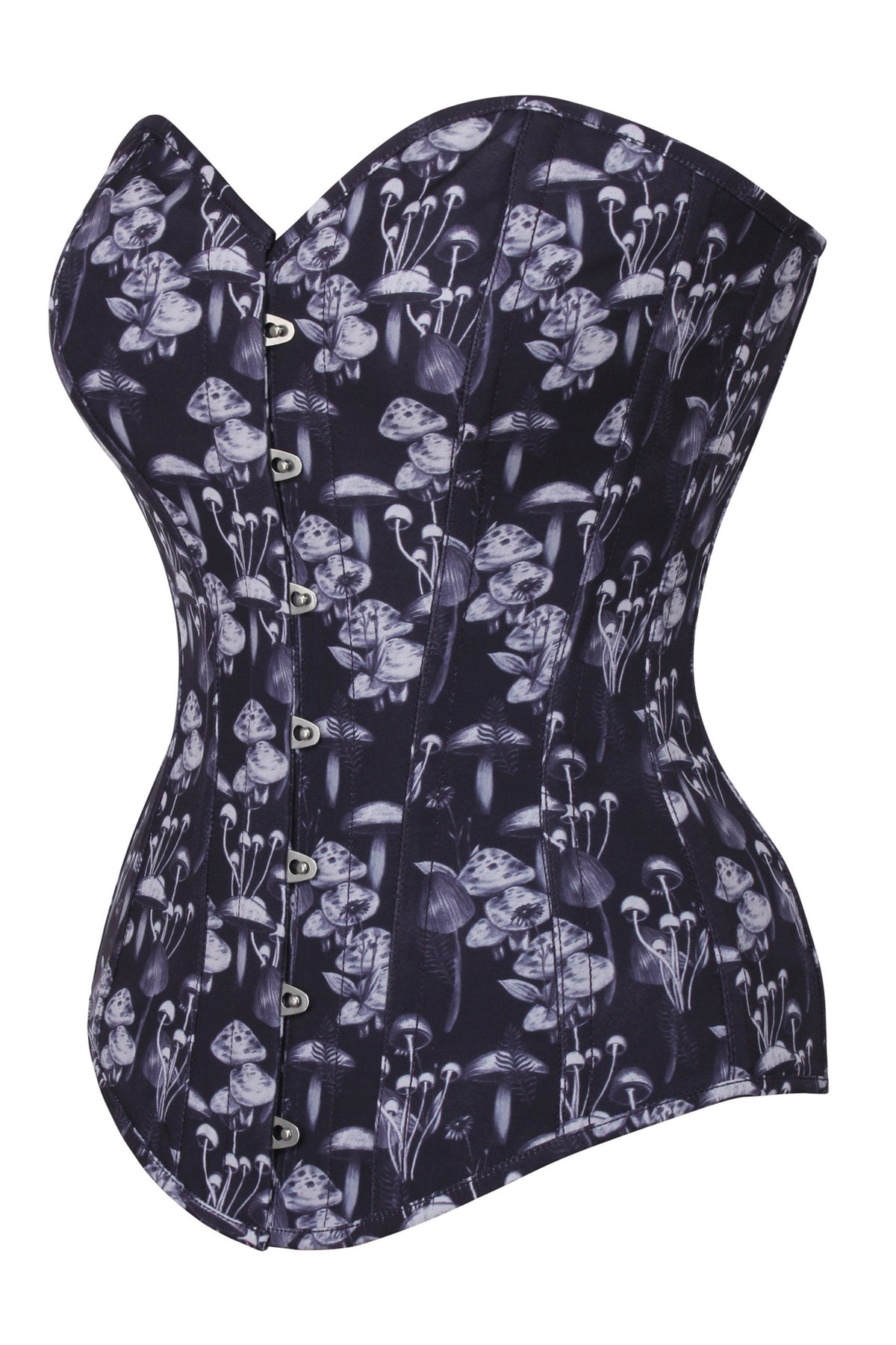 Wild Mushroom Longline Overbust Corset