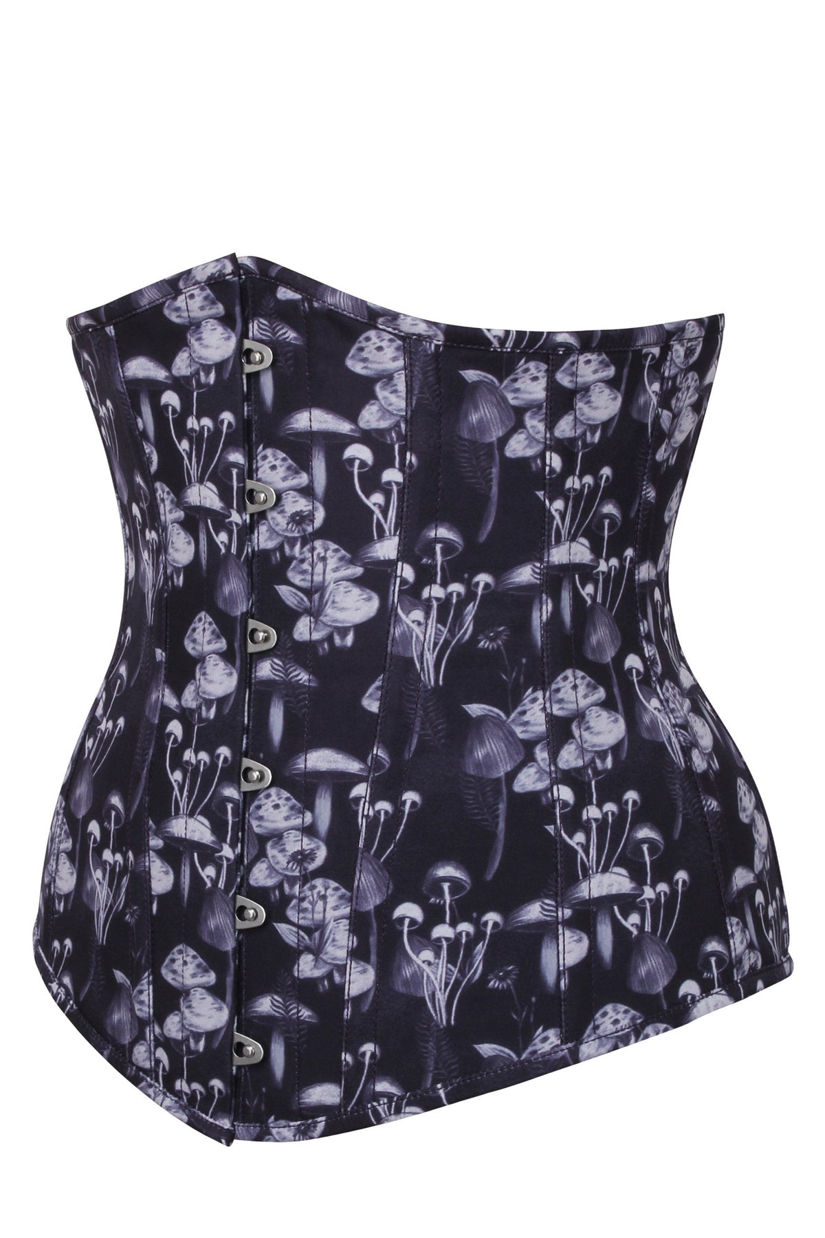 Wild Mushroom Longline Underbust Corset