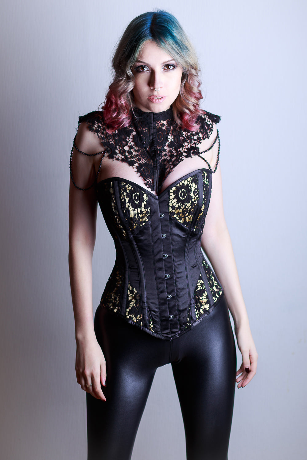 ReVamped Gothic Inspired Corset Top