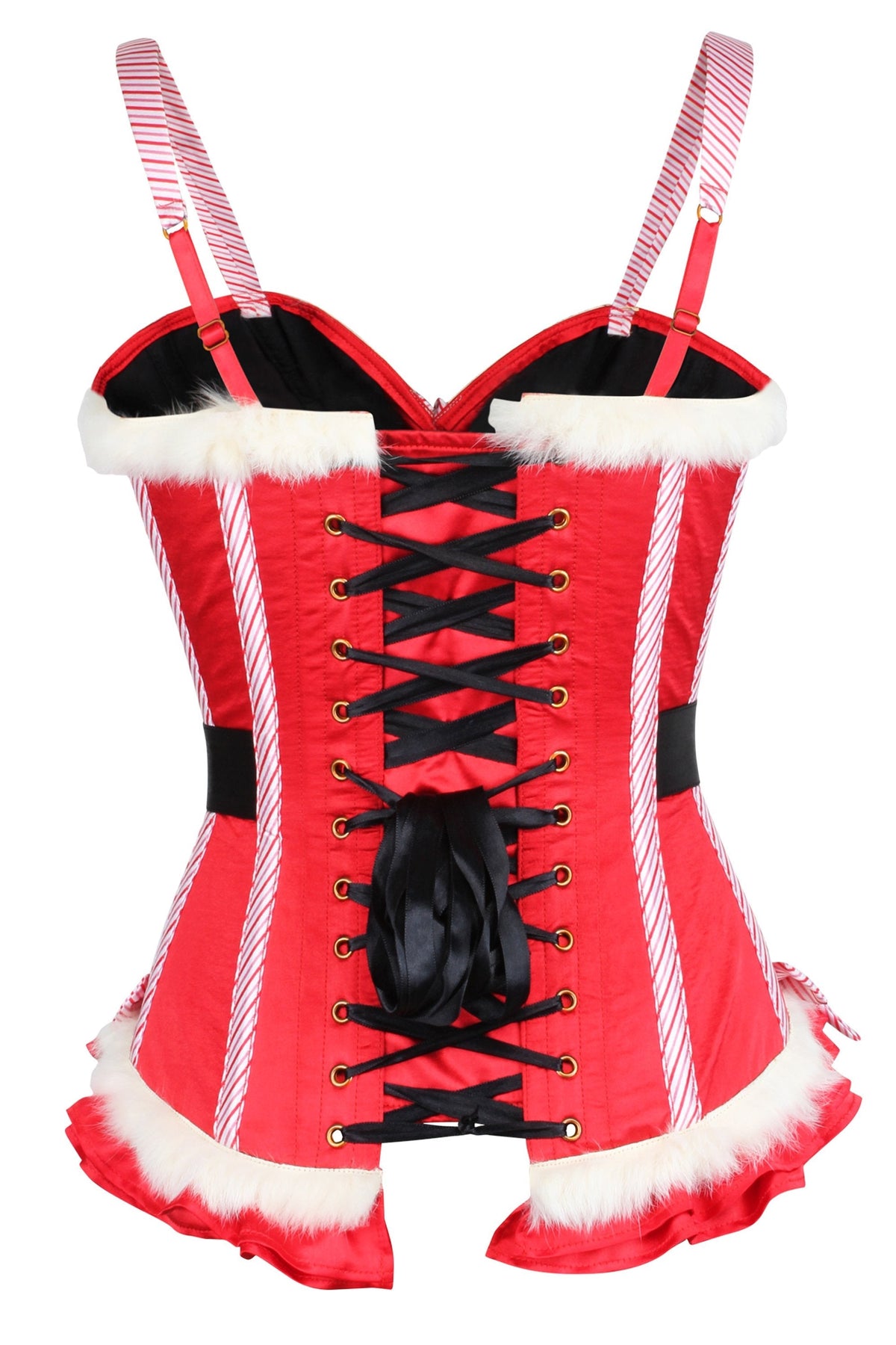 Mrs Claus Steel Boned Xmas Corset