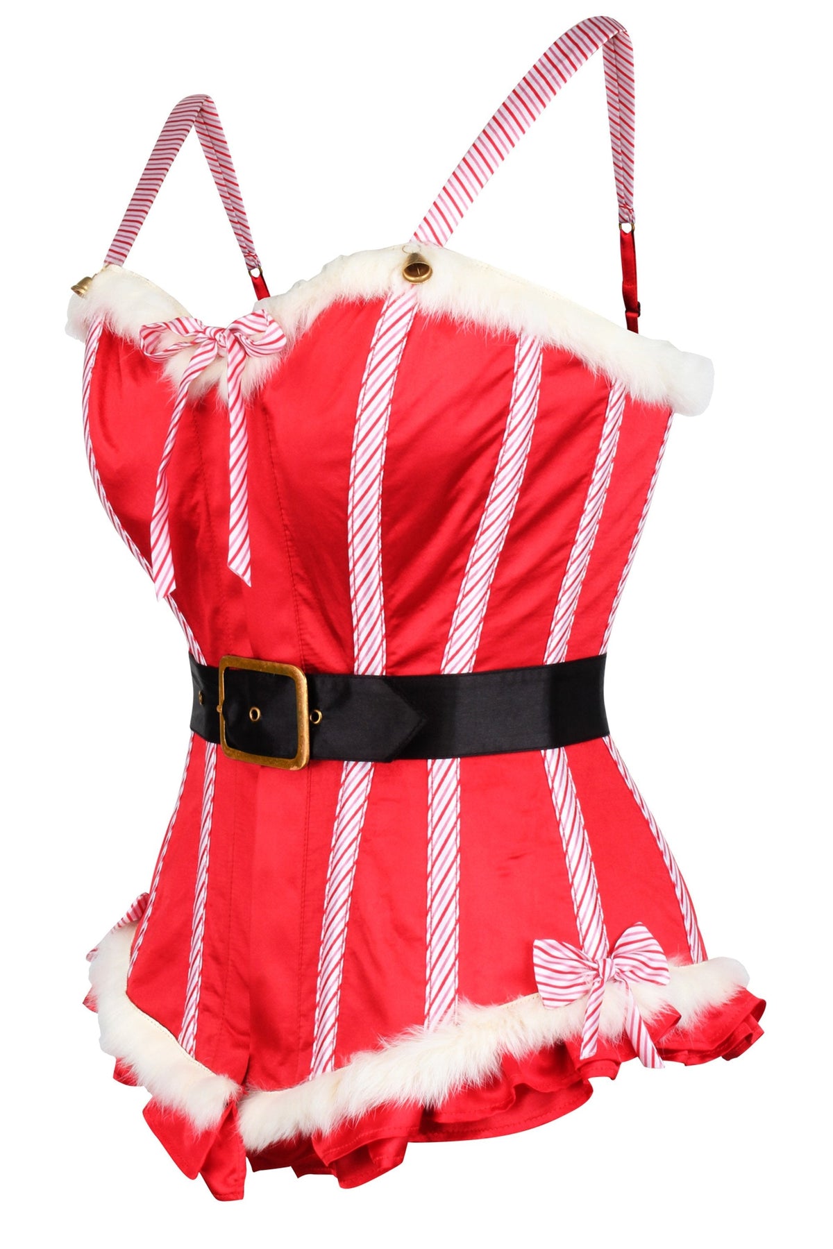 Mrs Claus Steel Boned Xmas Corset