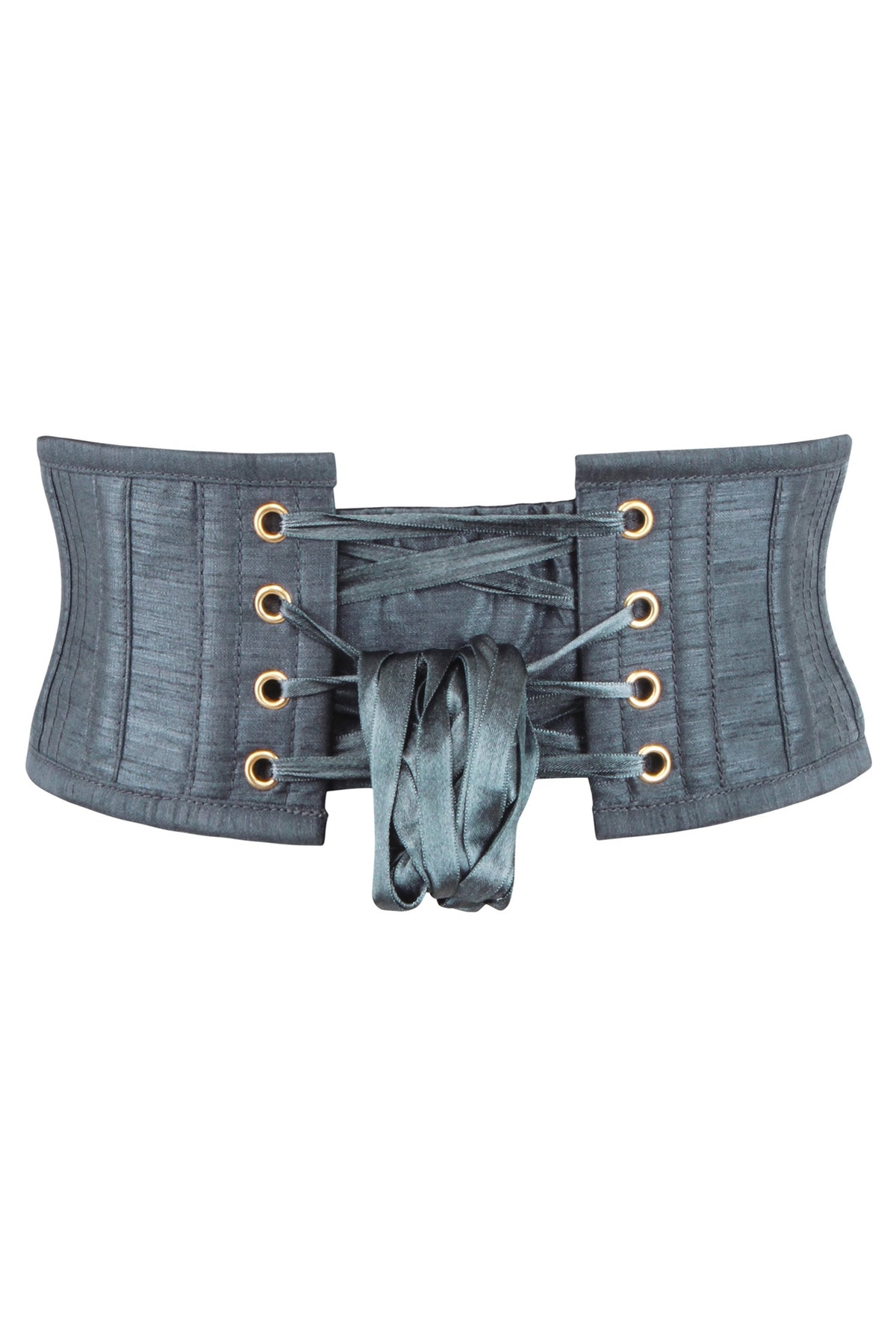 Charcoal Grey Waspie Belt