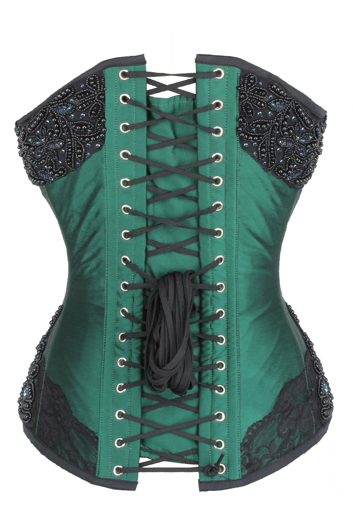 Jade Green Overbust Corset