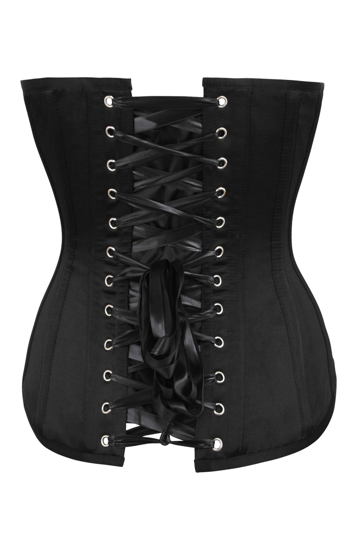 Turquiose And Black Overbust Lingerie Corset