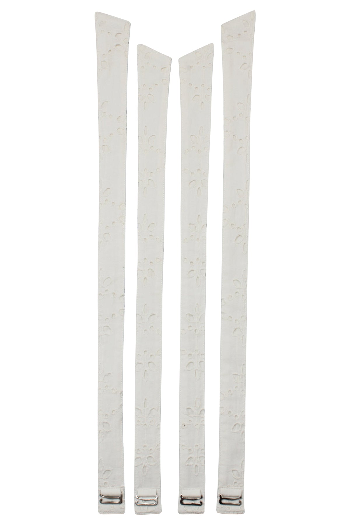 Dahlia Shoulder Strap White Broderie Anglaise Cotton