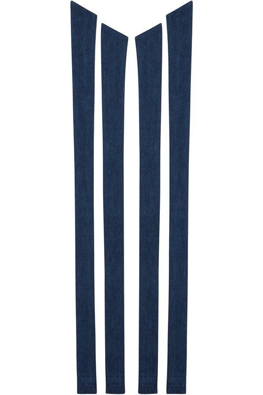 Dahlia Shoulder Strap Blue Chambray