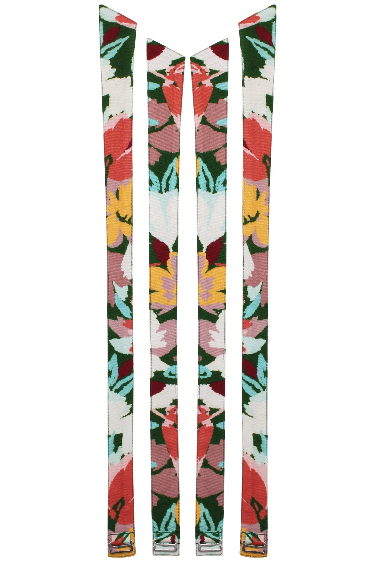 Dahlia Shoulder Strap Floral Explosion Viscose