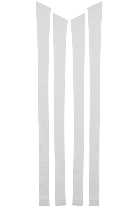 Dahlia Shoulder Strap White Cotton