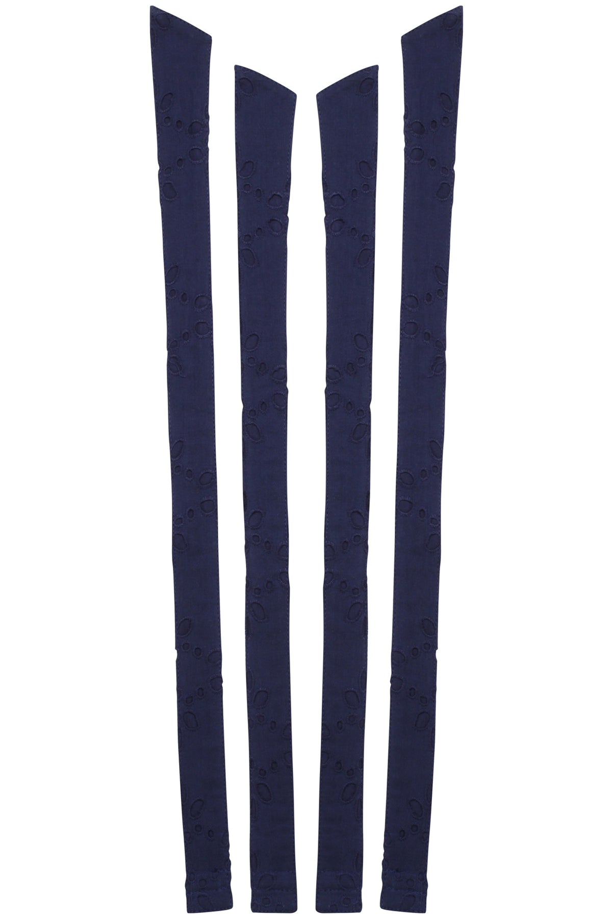 Dahlia Shoulder Strap Summer Navy Broderie Anglaise Cotton