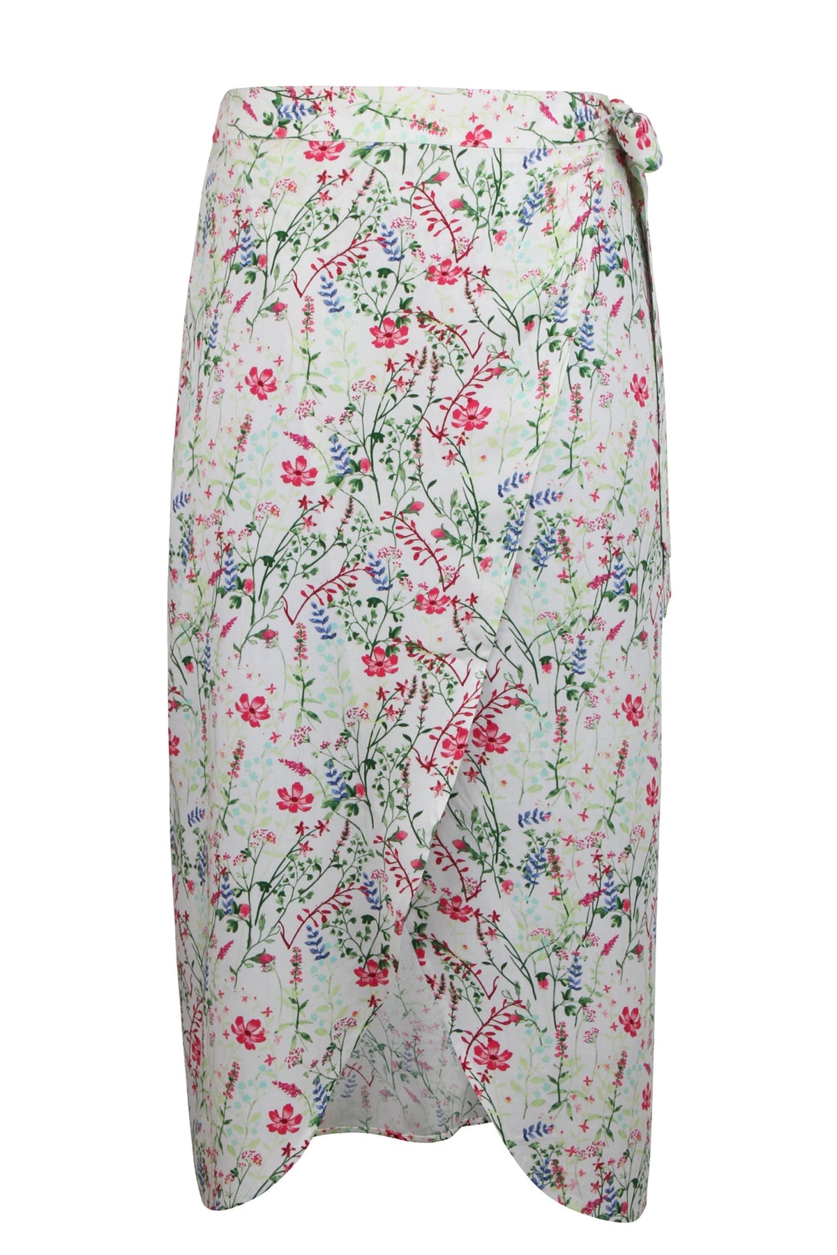Rosa Meadow Viscose Midi Wrap Skirt