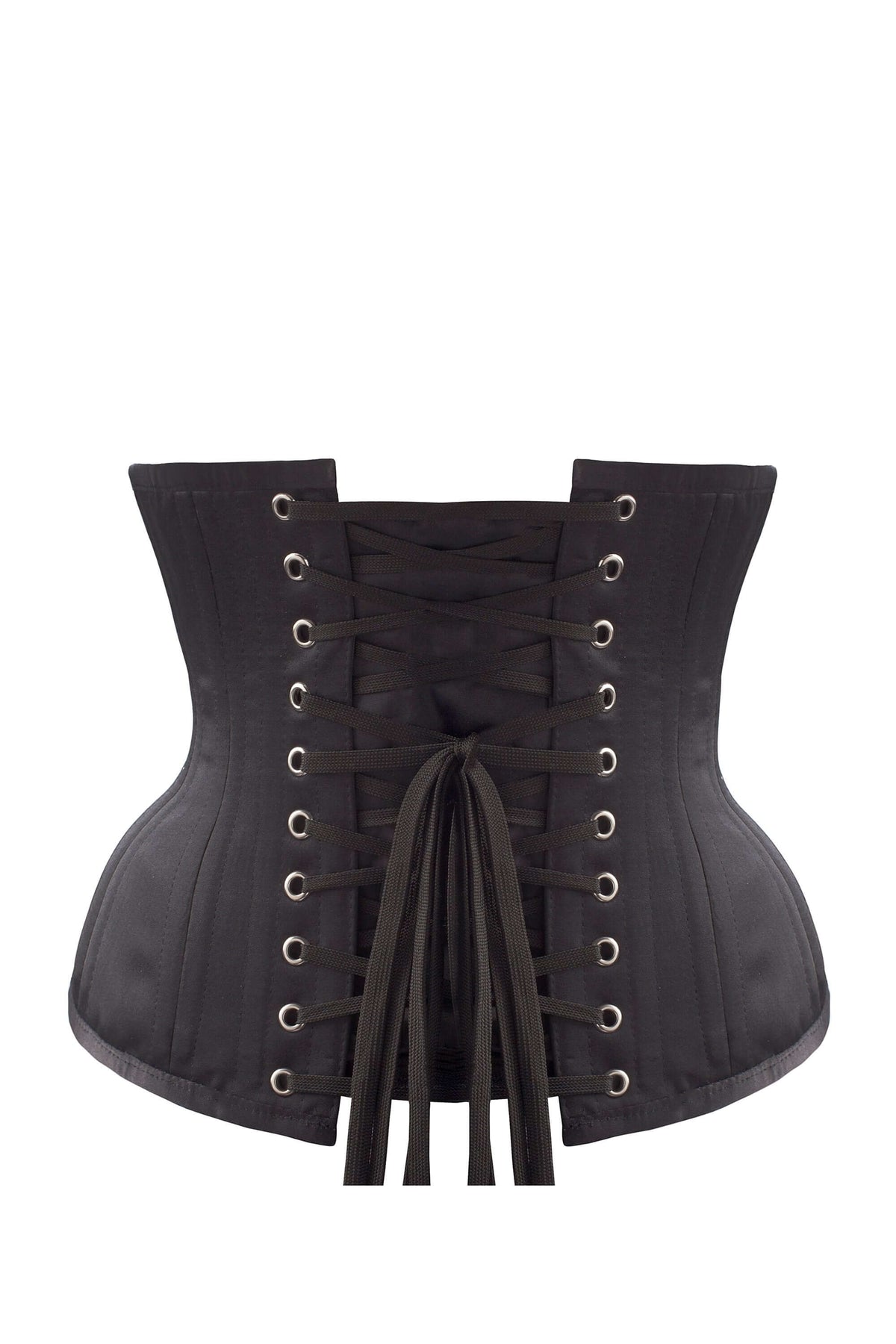 Black Waist Training Underbust Corset