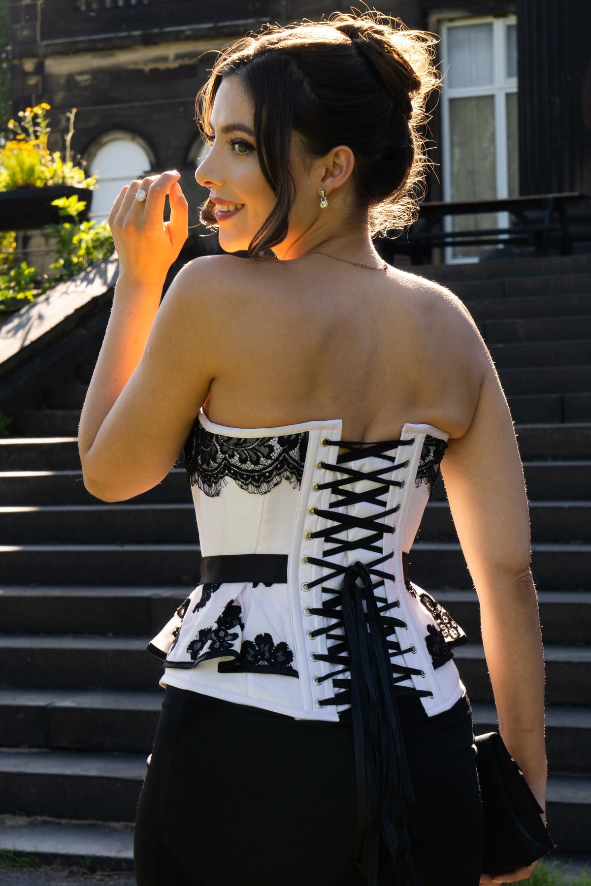 Prom Corset With Sash