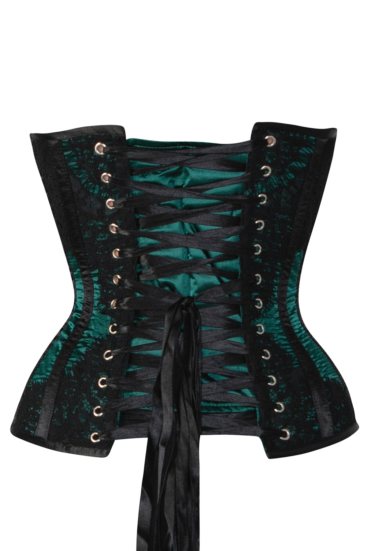 Historic Inspired Green Waist Taming Overbust