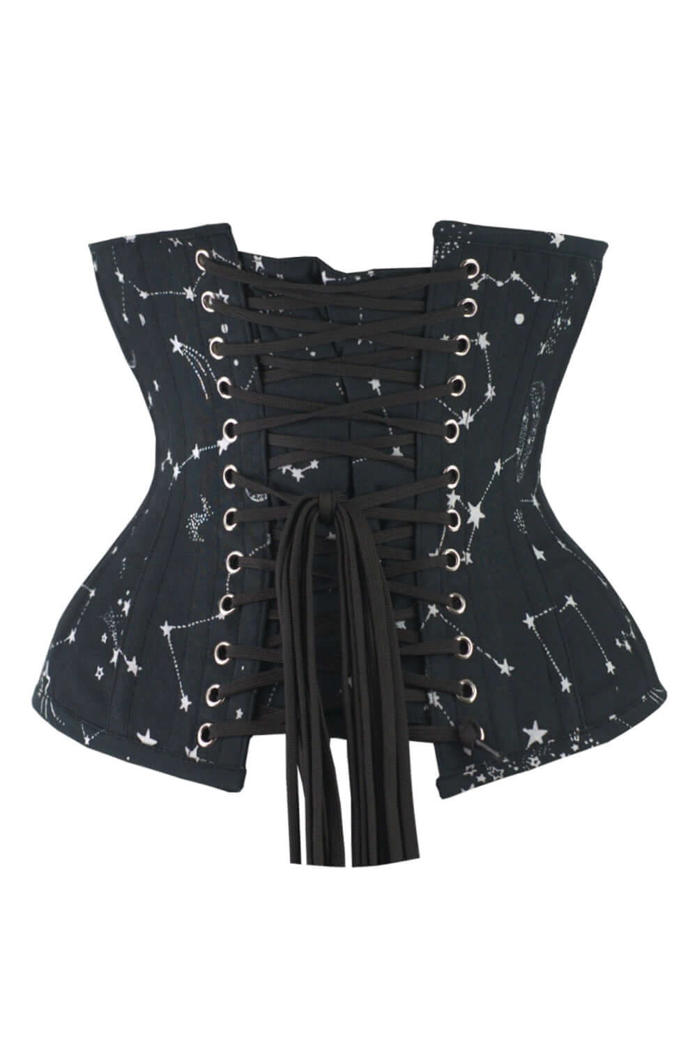 Astronomy Cotton Print Underbust Corset