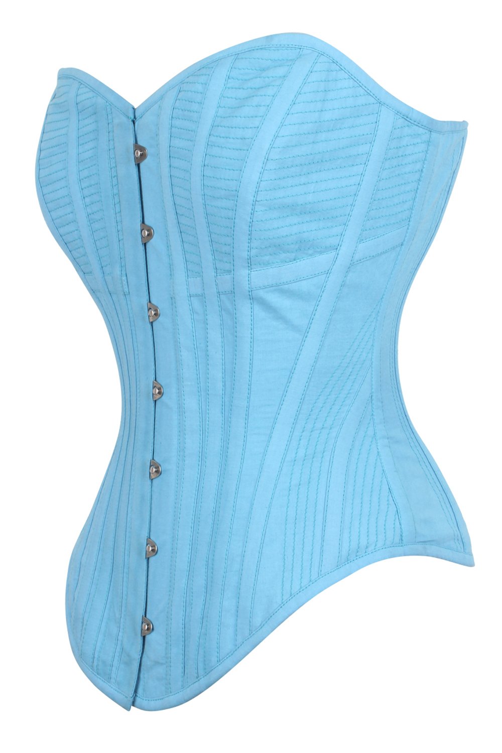 Historically Inspired 1800-1850 Cotton Overbust Corset