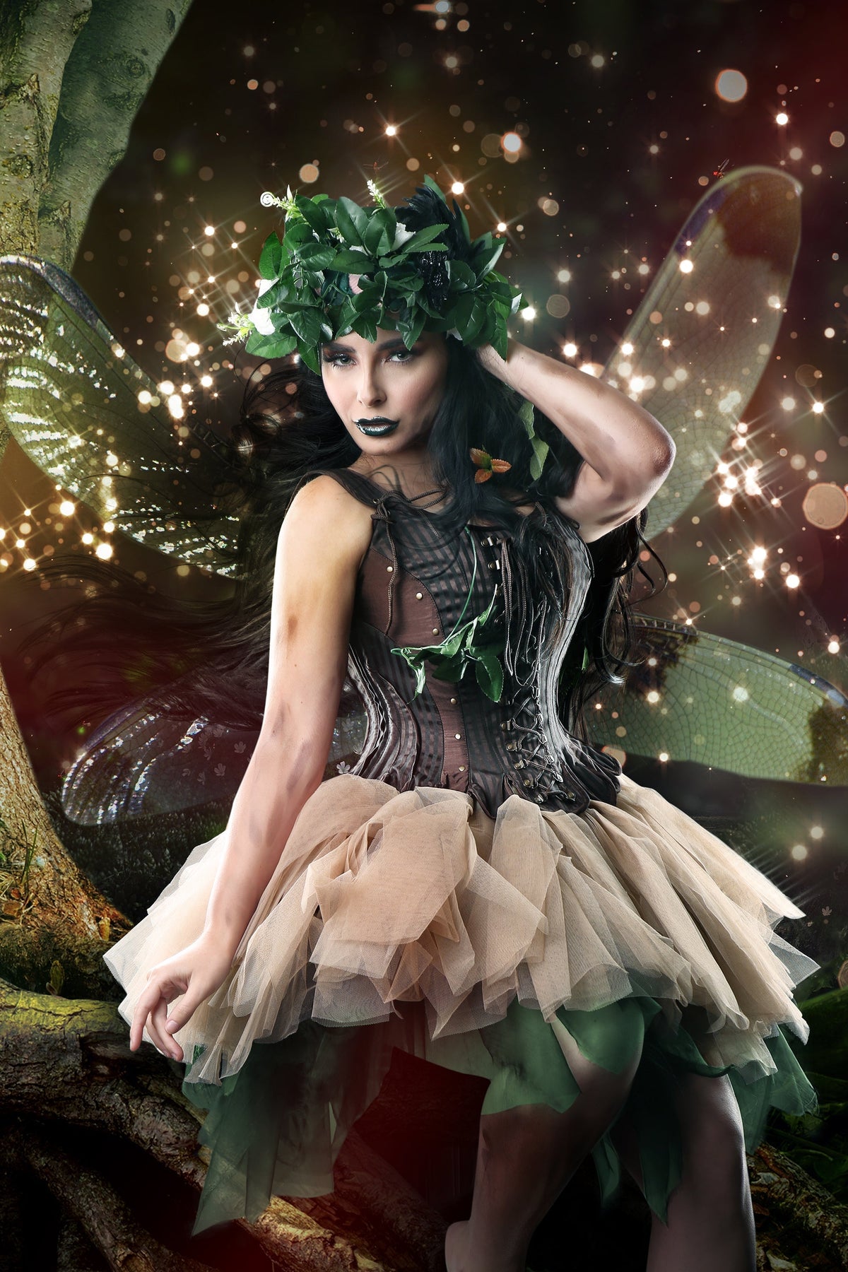 Medieval Inspired Steampunk LARP Corset