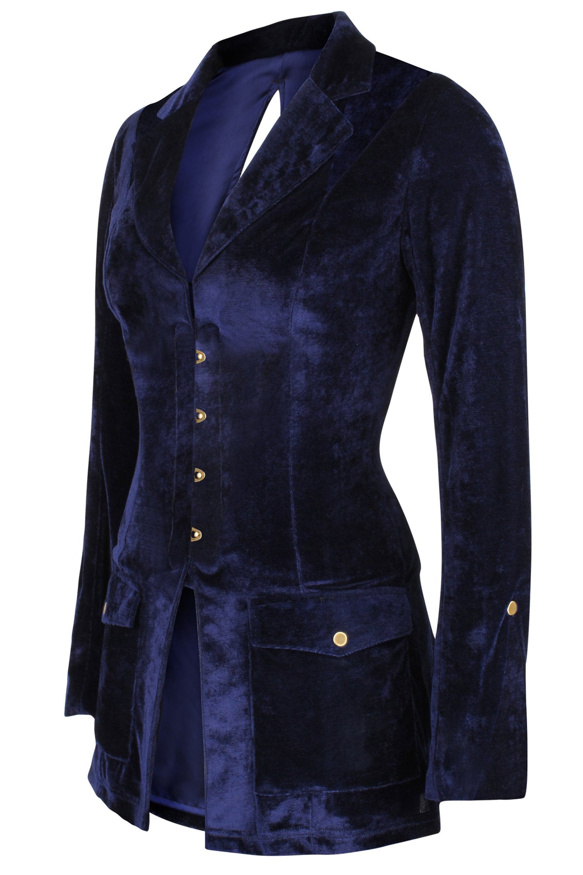 Velvet Corseted Jacket