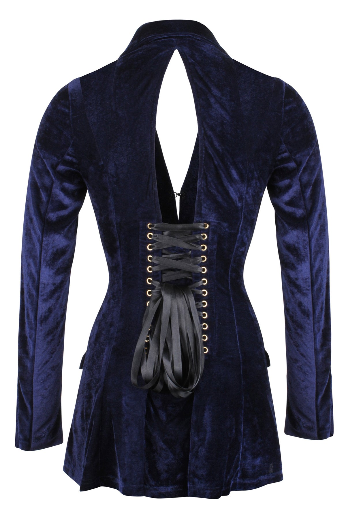 Velvet Corseted Jacket