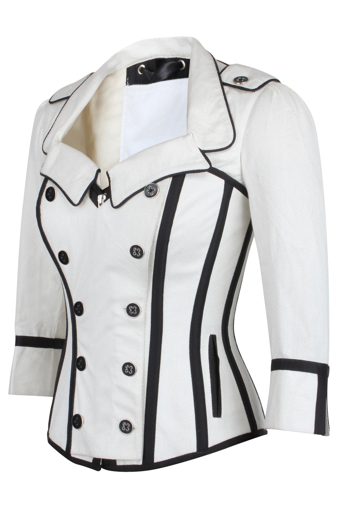 Steampunk Double Breasted Corset Jacket