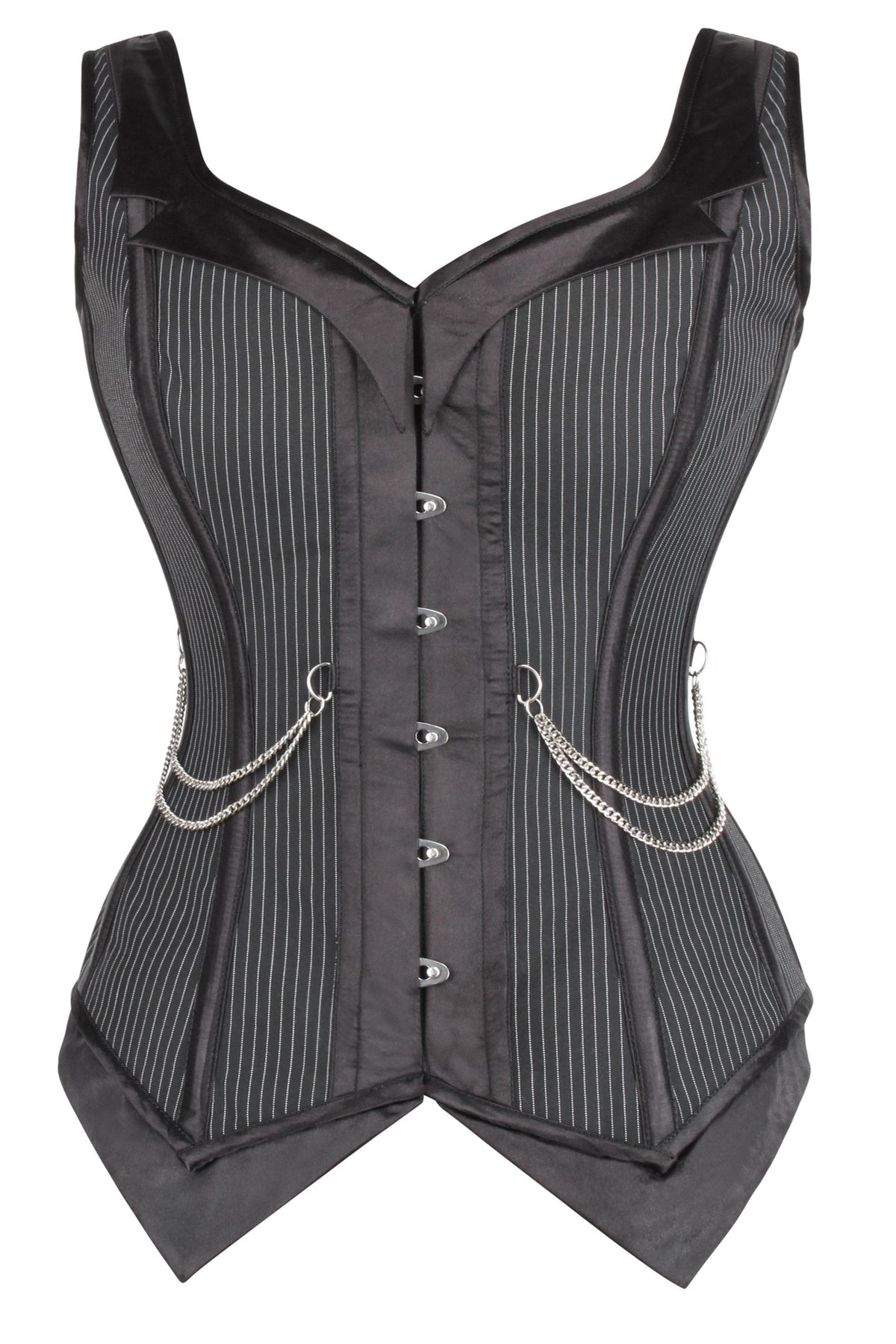 Pinstripe Waistcoat Corset