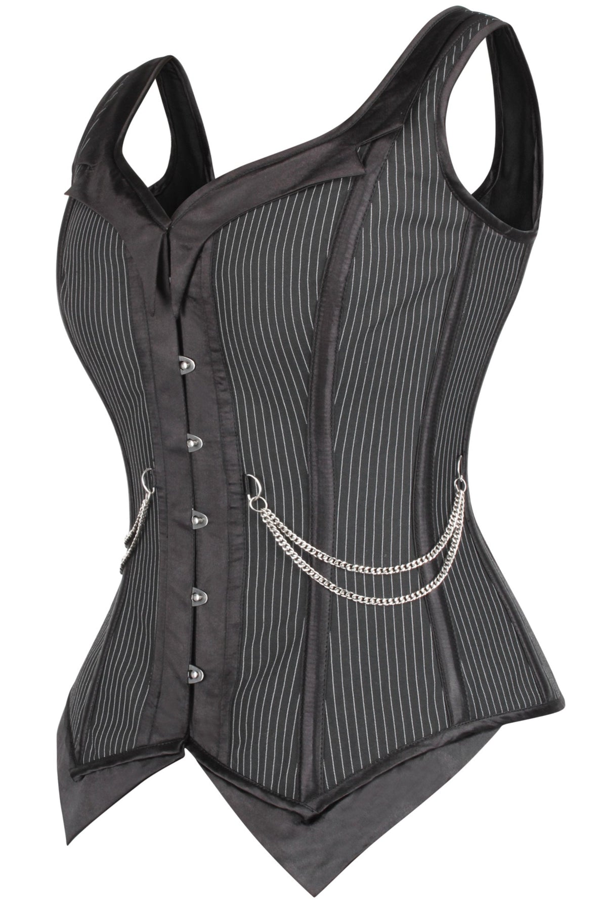 Pinstripe Waistcoat Corset