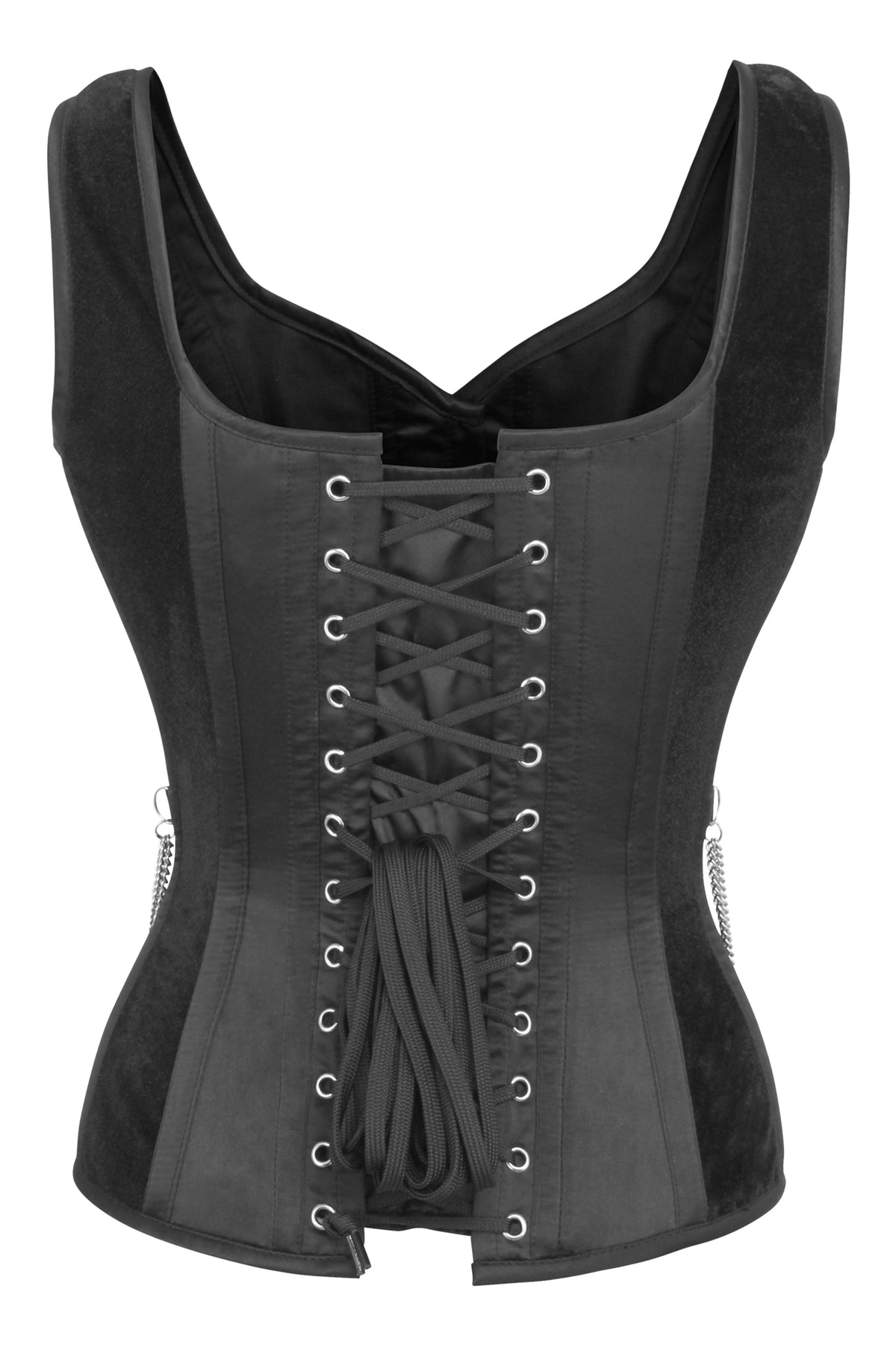 Black Velvet WaistCoat Corset