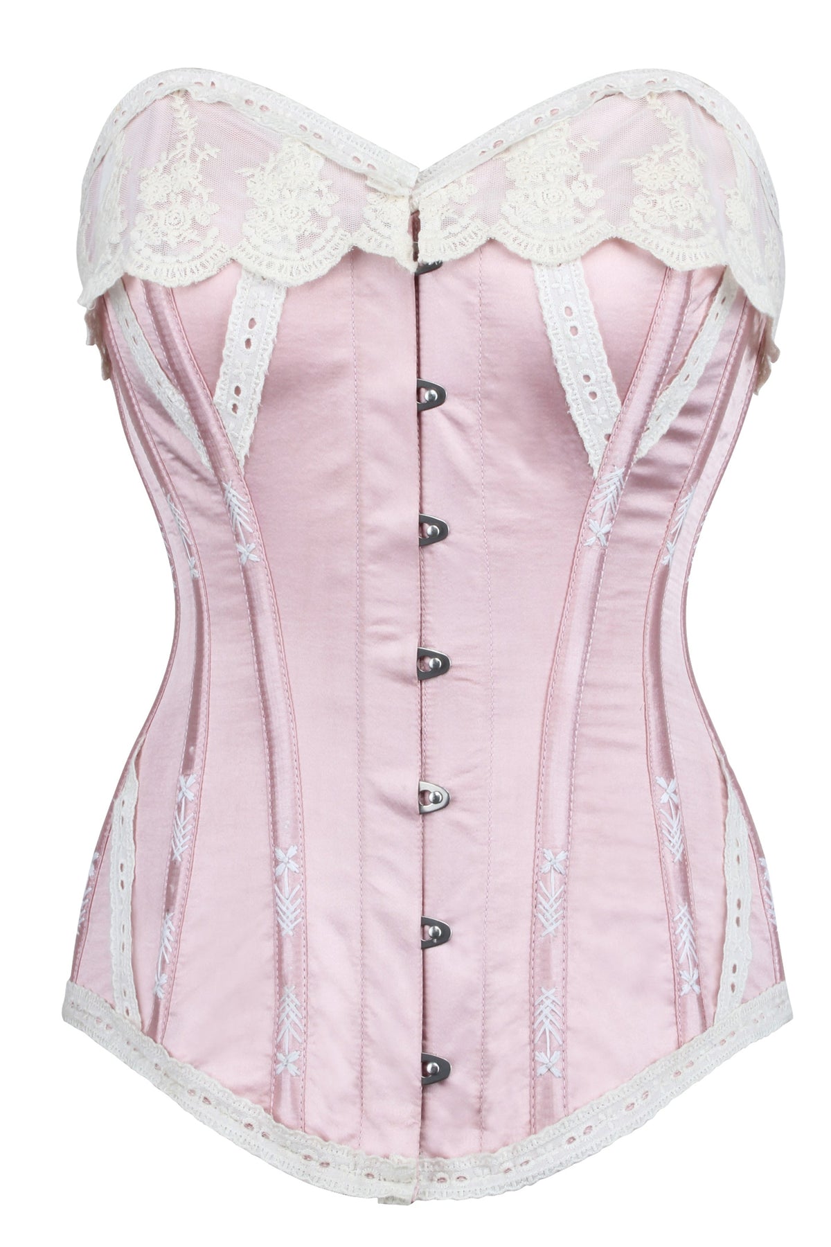 Historic Lace Corset Finished With Flossing