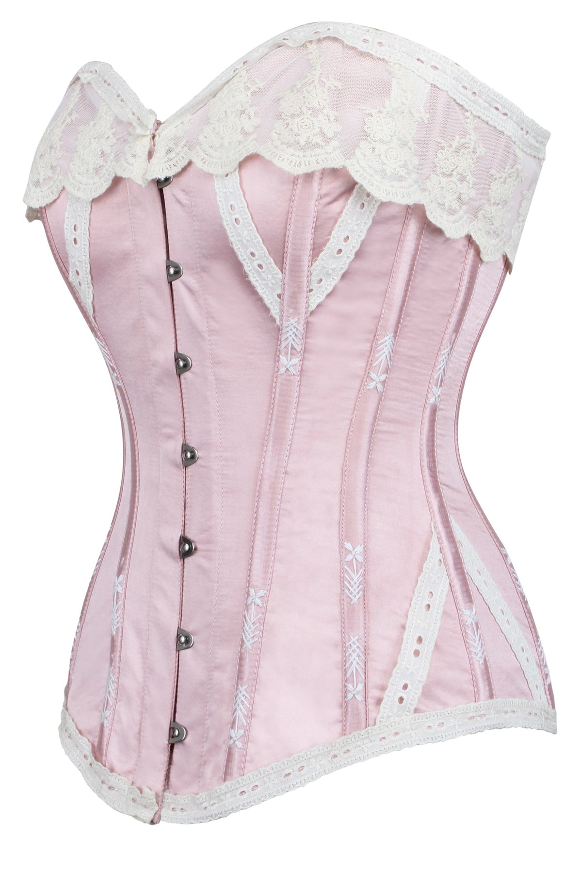 Historic Lace Corset Finished With Flossing